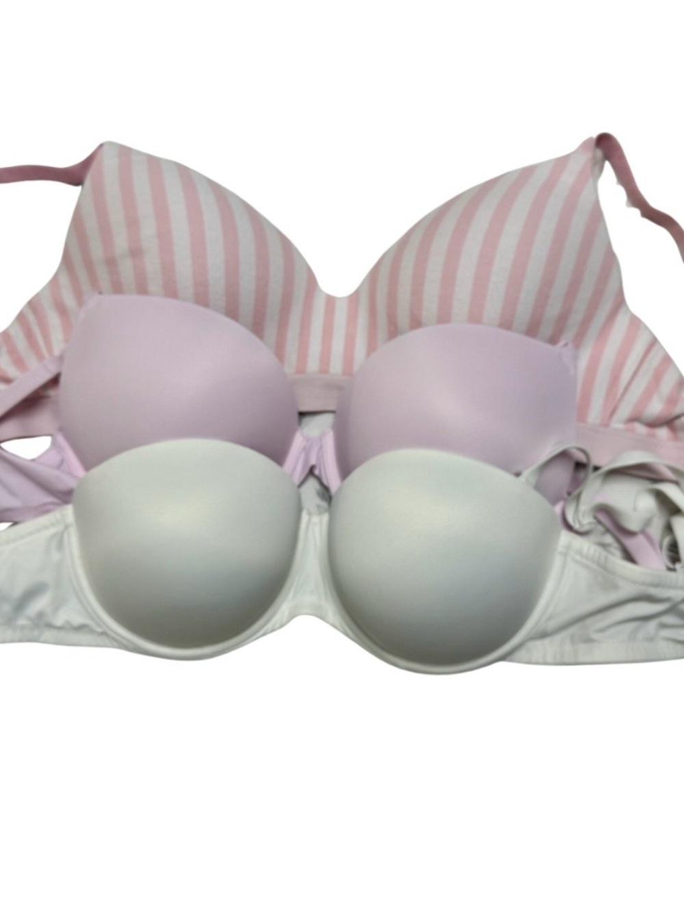 3 Victoria’s Secret PINK bra 34D